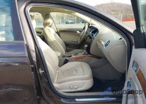 2011 Audi A4 2.0T Premium z USA, uszkodzony, nr VIN WAUSFAFL2BA080877